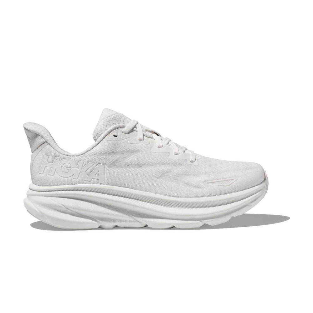 Hoka Women's All-White Athletic Shoes